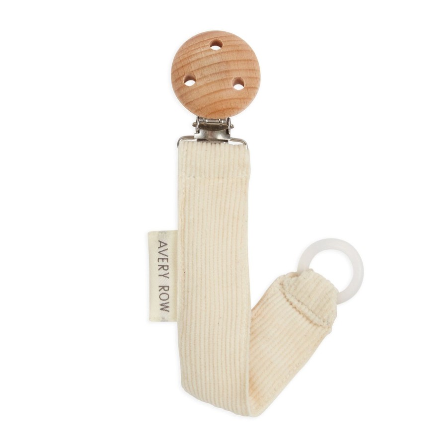 Baby Care Avery Row | Pacifier Holder Corduroy, Cream