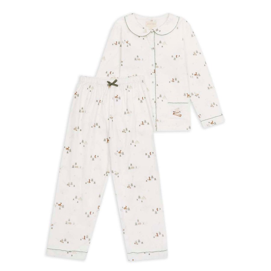 Sleep Avery Row | Girls Pyjamas - Winter Ski Winter Ski Girls