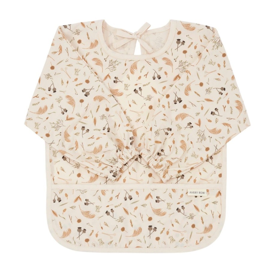 Baby Care Avery Row | Sleeved Bib Grasslands