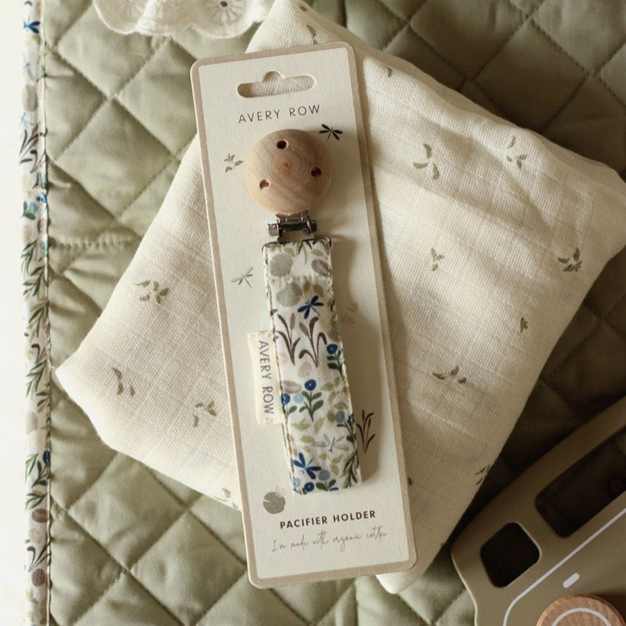 Baby Care Avery Row | Pacifier Holder Riverbank