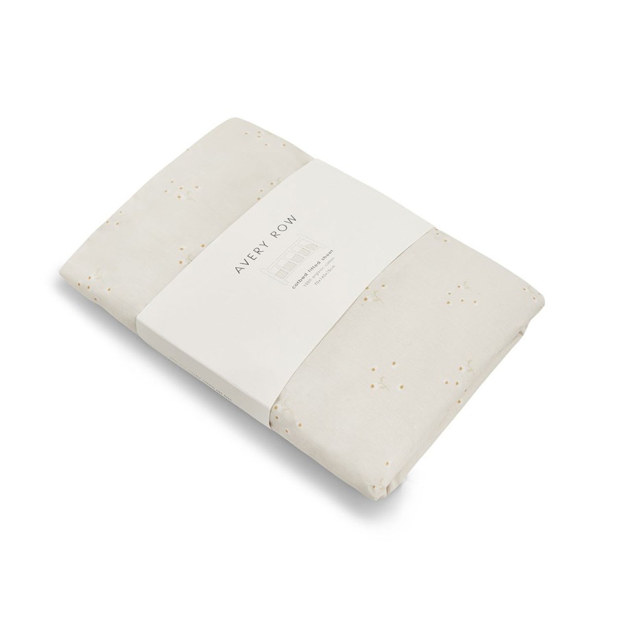 Nursery Avery Row | Cotbed Fitted Sheet Wild Chamomile