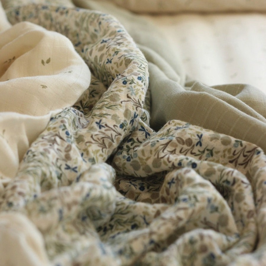 Baby Care Avery Row | Organic Baby Muslin Swaddle Riverbank