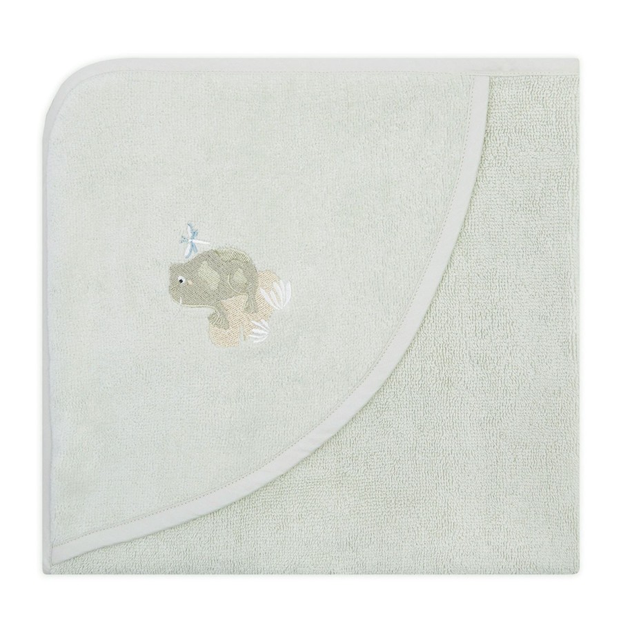 Bath Avery Row | Hooded Towel Baby Frog