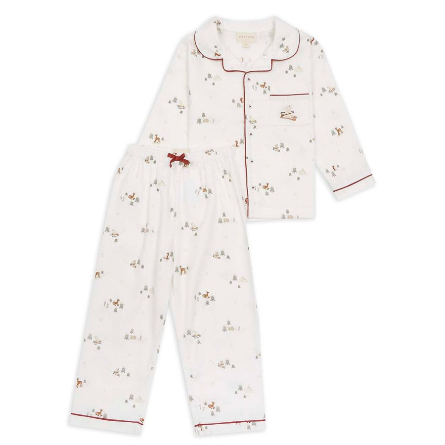 Sleep Avery Row | Boys Pyjamas - Winter Ski Winter Ski Boys