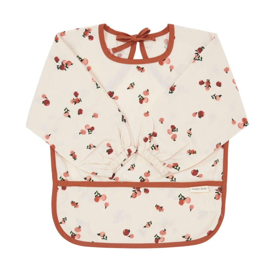 Baby Care Avery Row | Sleeved Bib Peaches