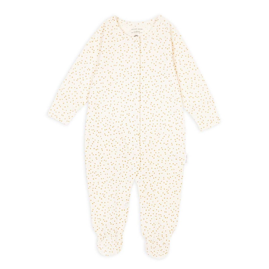 Baby Clothing Avery Row | Printed Sleepsuit Daisy Meadow