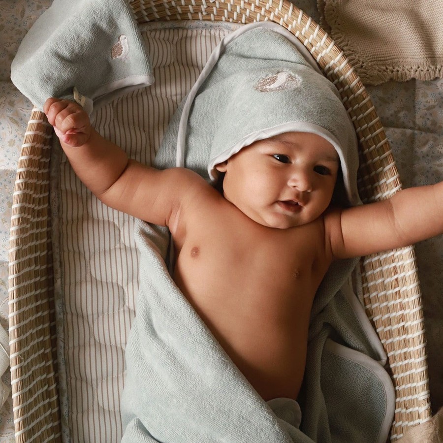 Bath Avery Row | Hooded Towel Baby Quail