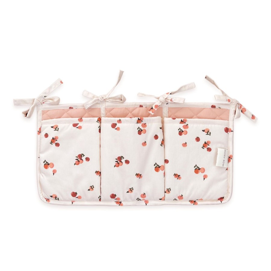 Nursery Avery Row | Cot Organiser Pockets Peaches