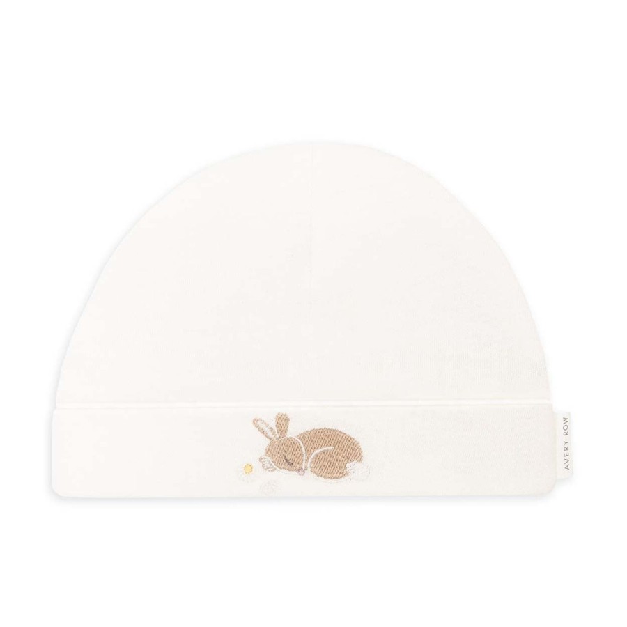 Baby Clothing Avery Row | Embroidered Hat - Bunny Sleepy Bunny