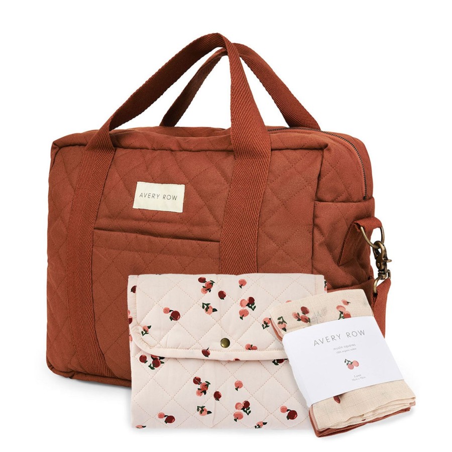 Baby Care Avery Row | Baby Changing Bag Bundle Peaches